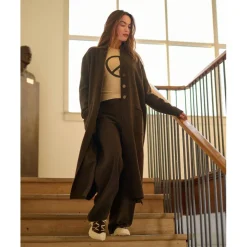 Henriette Steffensen  Cardigan vest dames chokolate