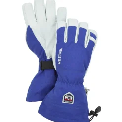 Hestra Army Leather Heli Ski handschoenen royal blue