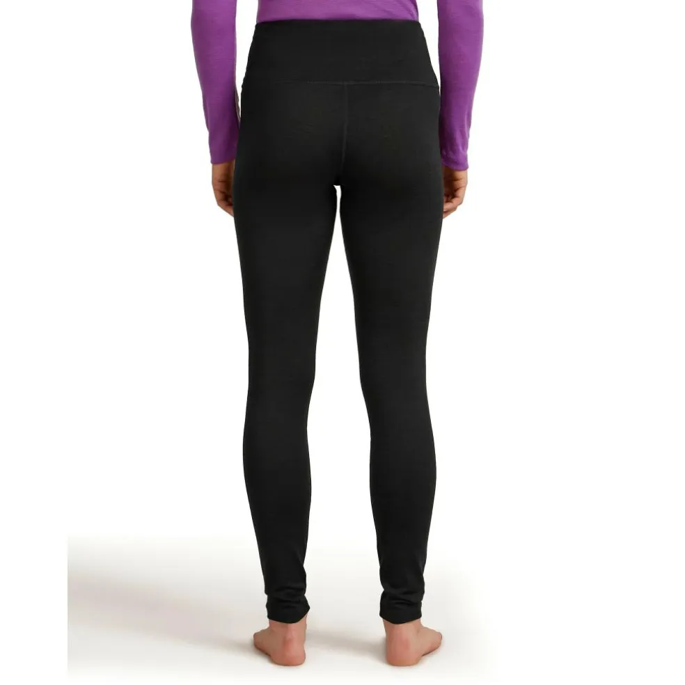 Icebreaker 200 Oasis High Rise thermobroek dames black