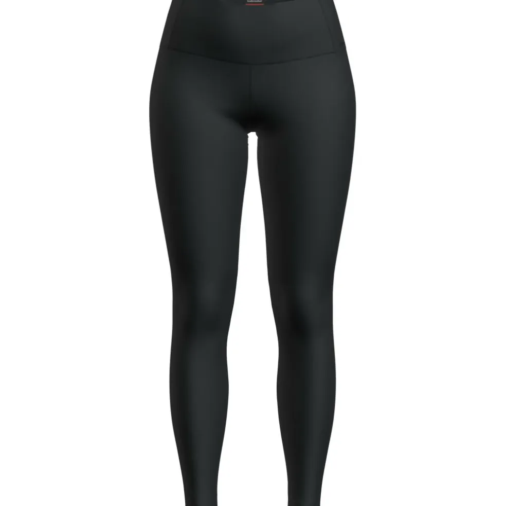 Icebreaker 260 Tech high Rise thermobroek dames black