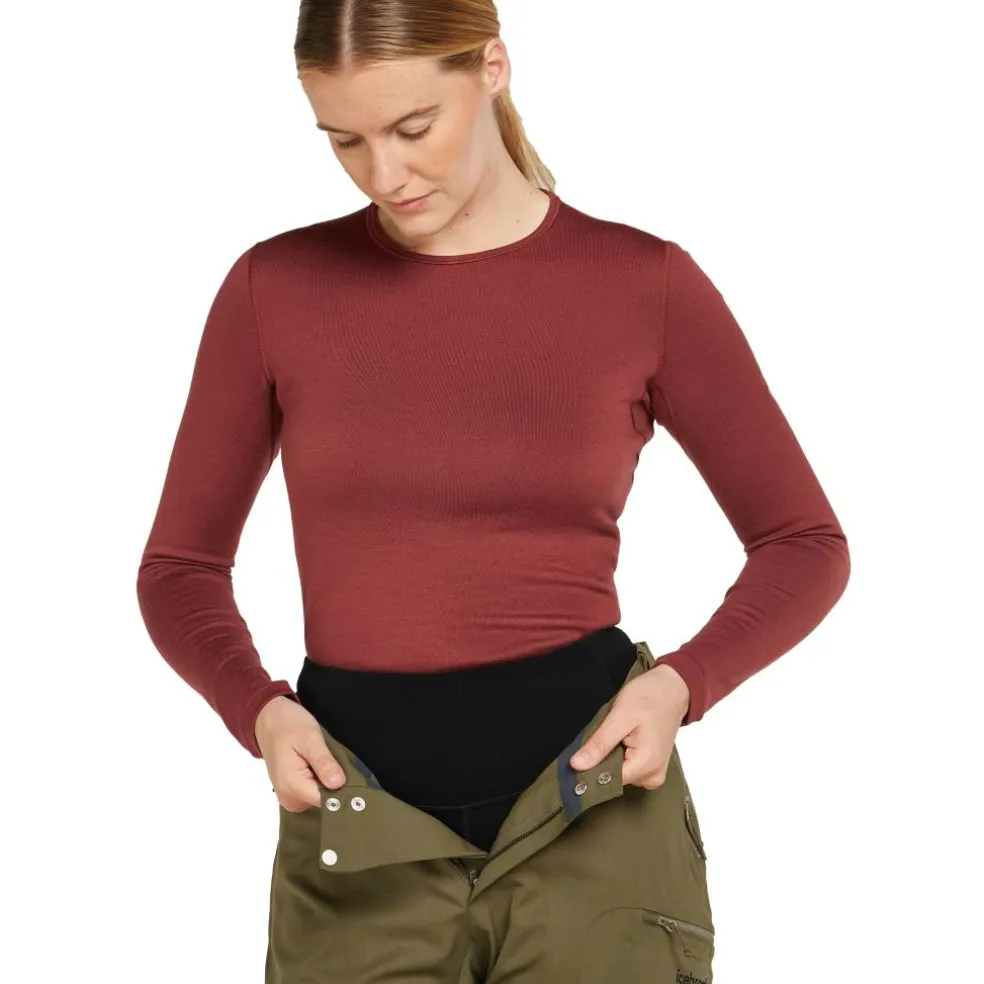 Icebreaker 260 Tech high Rise thermobroek dames black