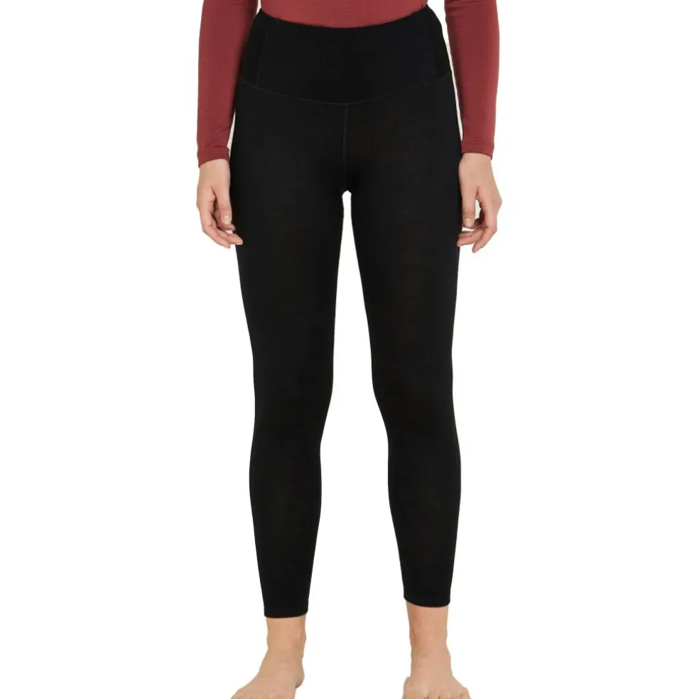 Icebreaker 260 Tech high Rise thermobroek dames black