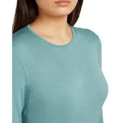 Icebreaker 260 Tech LS Crewe thermoshirt dames hydro