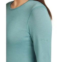Icebreaker 260 Tech LS Crewe thermoshirt dames hydro