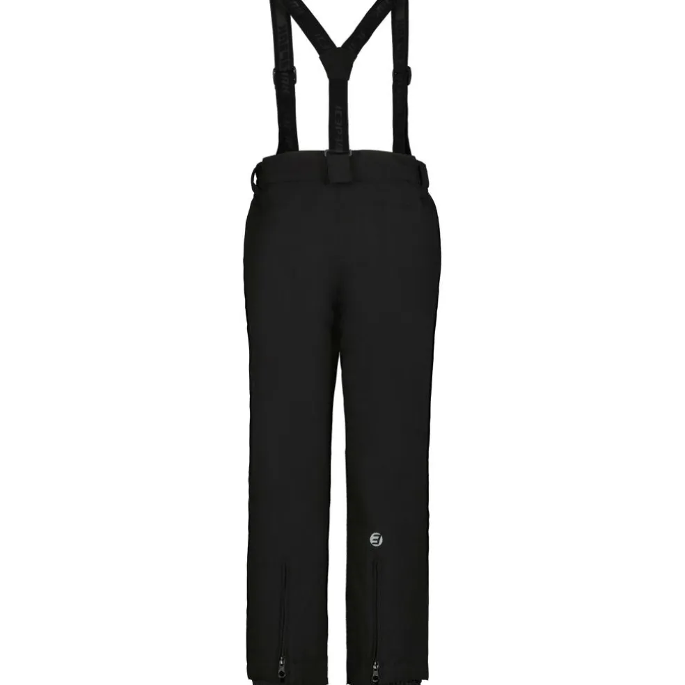 Icepeak Lisman salopette skibroek junior zwart