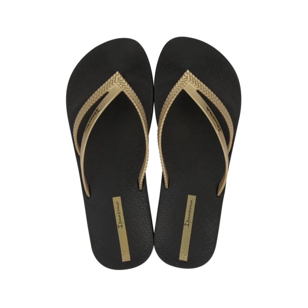 Ipanema Anatomic Bossa Soft slippers dames black gold