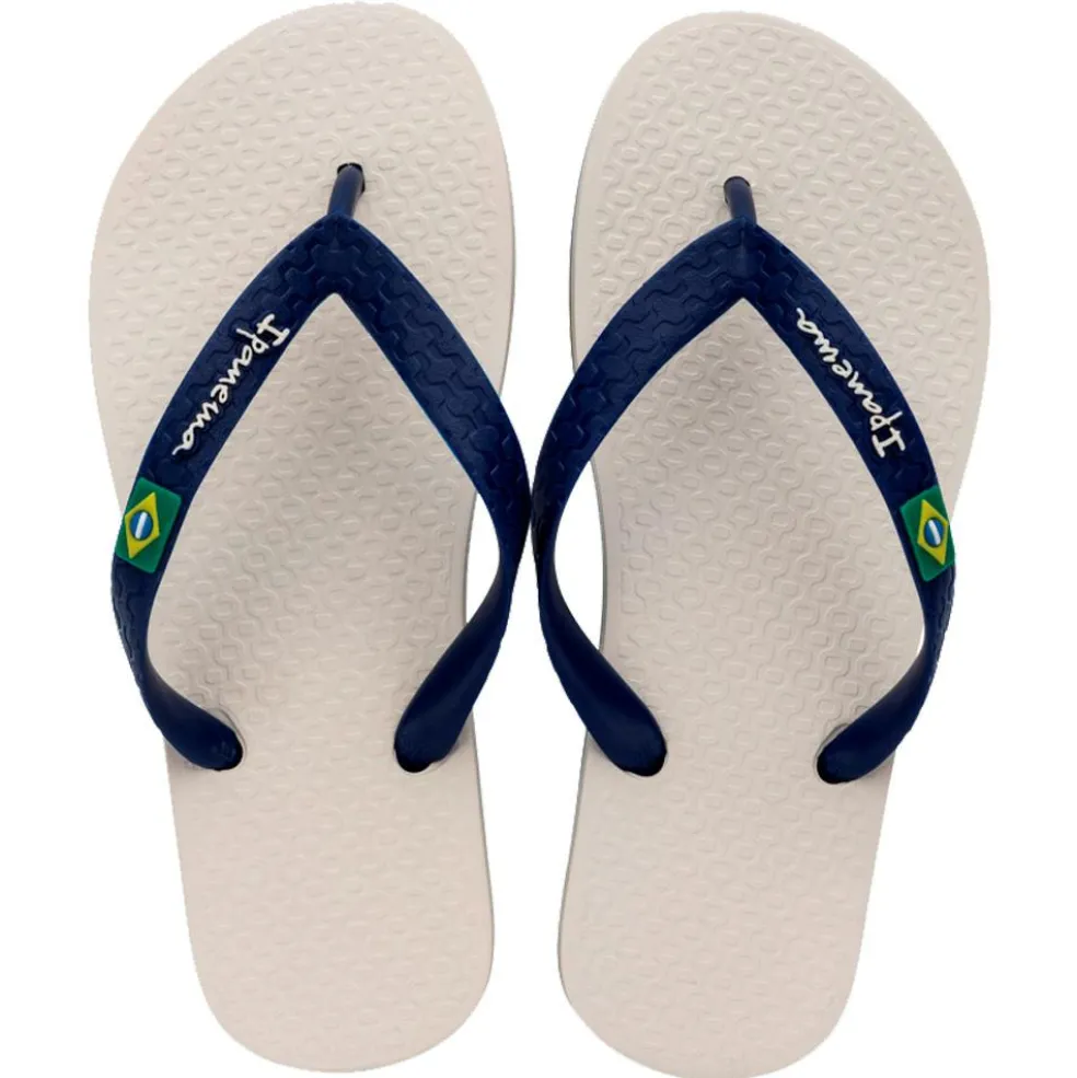Ipanema Classic Brasil slippers kids beige blue