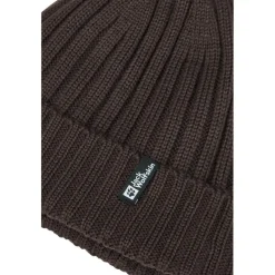 Jack Wolfskin  Rib Knit muts peat