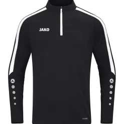 JAKO Ziptop Power trainingsshirt zwart