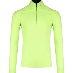 Kjus Feel Half-Zip skipully heren limelight black