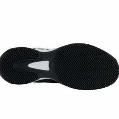 K-Swiss Court Express HB tennisschoenen heren stretch limo white high risk red