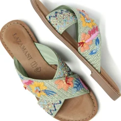 Lazamani Livia slippers dames mint