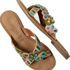 Lazamani Perla slippers dames beas flower