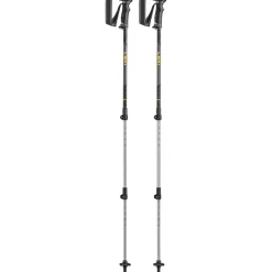 Leki Journey Lite wandelstokken dark anthracite black mango
