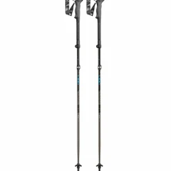 Leki Makalu FX TA wandelstokken petrol black silver grey