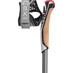 Leki Traveller Alu wandelstokken black silvergrey neon yellow