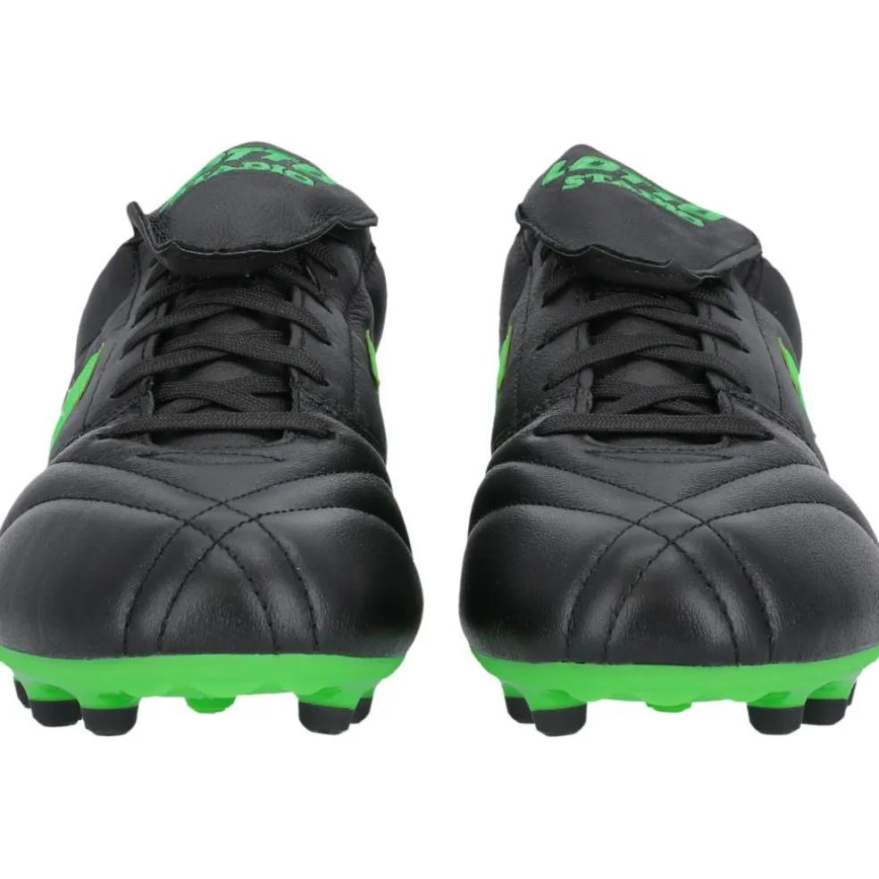 Lotto Stadio 200 FG voetbalschoenen heren all black spring green