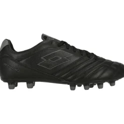 Lotto Stadio 300 III FG voetbalschoenen heren all black asphalt
