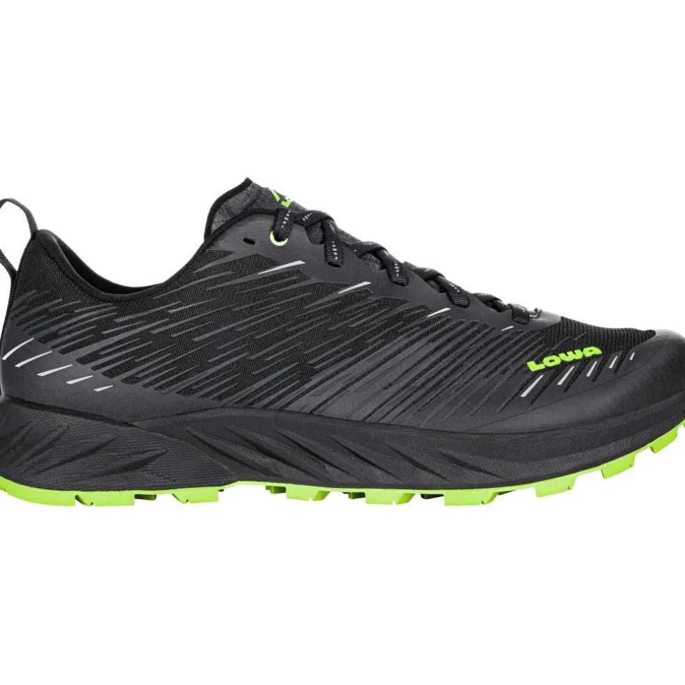 Lowa AMPLUX hardloopschoenen heren black lime