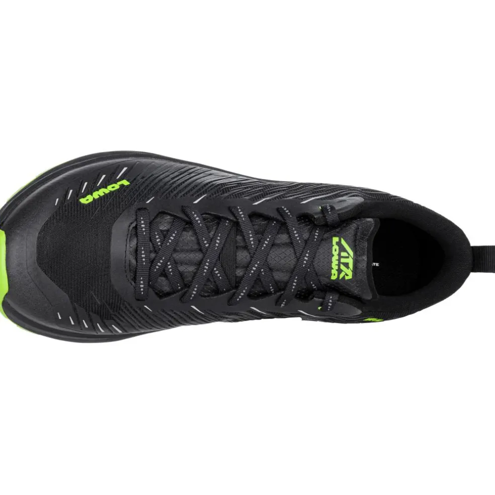 Lowa AMPLUX hardloopschoenen heren black lime
