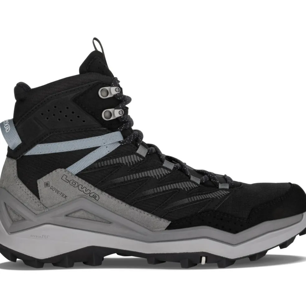 Lowa Maddox Pro GTX Mid Ws Wide wandelschoenen dames black grey