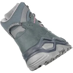 Lowa Renegade Evo GTX Mid Ws wandelschoenen dames steelblue oldrose