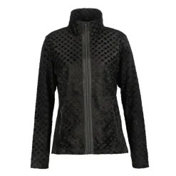 Luhta Ahmas fleece vest dames basic black