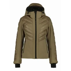 Luhta Mallatunturit softshell winterjas dames brown