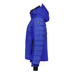 Luhta Mallatunturit softshell winterjas dames blue