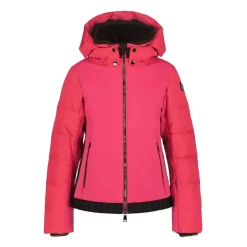 Luhta Salmivaara softshell winterjas dames raspberry