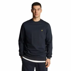 Lyle & Scott  Fly fleece sweater heren dark navy