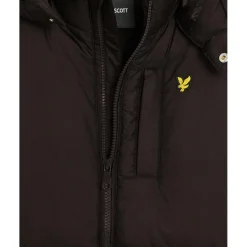 Lyle & Scott  Ripstop Quilted Puffer jas junior jet black