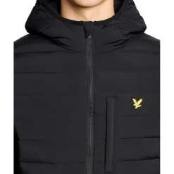 Lyle & Scott  Sports Lightweight Puffer jas heren jet black