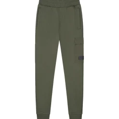 Malelions Nylon Pocket joggingbroek junior moss green