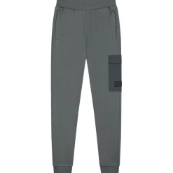 Malelions Nylon Pocket joggingbroek junior anthracite