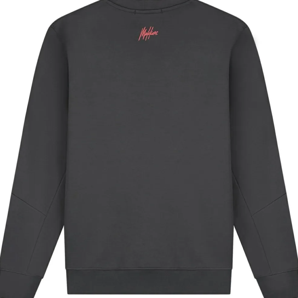 Malelions Sport Counter sweater heren antra coral