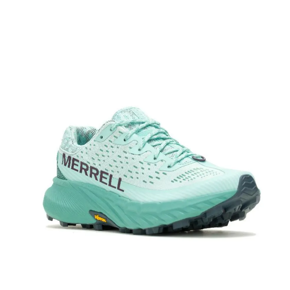 Merrell Agility Peak 5 hardloopschoenen dames frost blue
