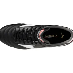 Mizuno MORELIA II PRO FG - AG voetbalschoenen heren black white chinese red