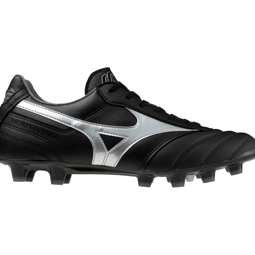Mizuno Morelia II Pro voetbalschoenen heren black galaxy silver dark shadow