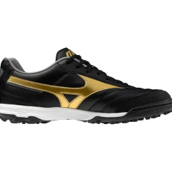 Mizuno Morelia Sala Classic TF voetbalschoenen black gold dark shadow