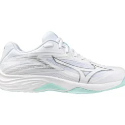 Mizuno Thunder Blade Z indoorschoenen dames white blue tint