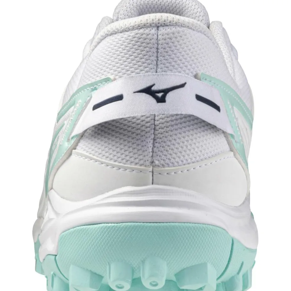 Mizuno Wave Lynx 2 hockeyschoenen dames white blue tint