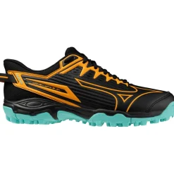 Mizuno Wave Lynx 2 hockeyschoenen junior black tangelo ice green