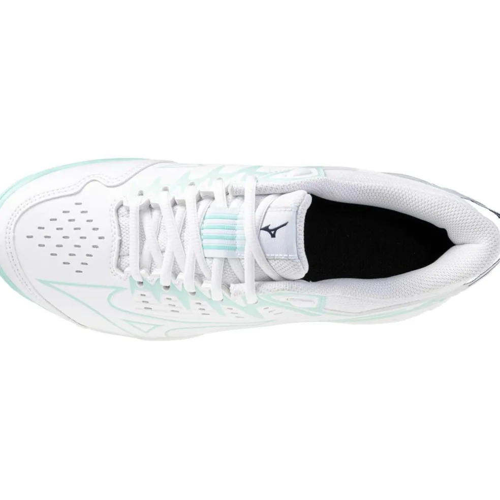 Mizuno Wave Lynx 2 hockeyschoenen junior white blue tint