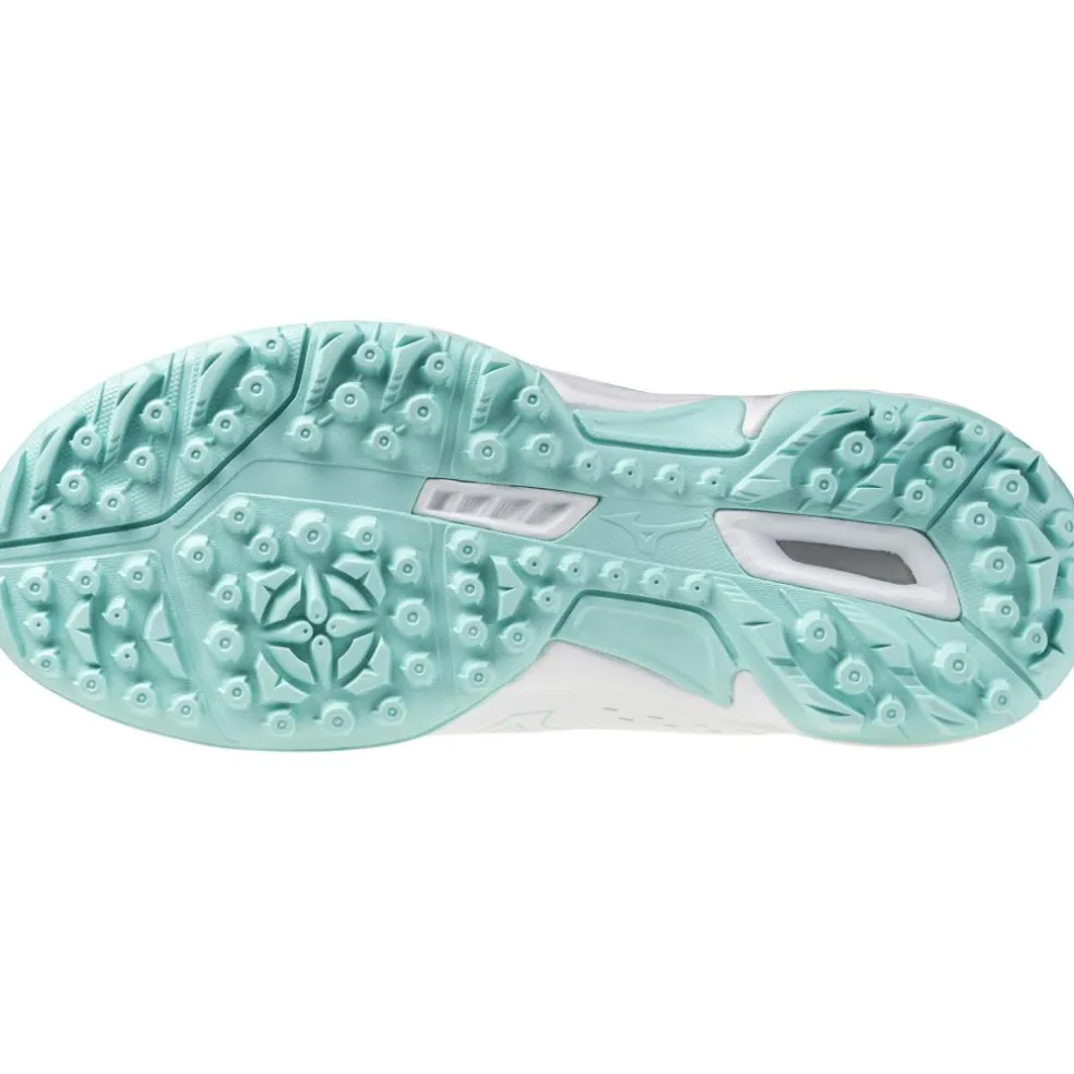 Mizuno Wave Lynx 2 hockeyschoenen junior white blue tint