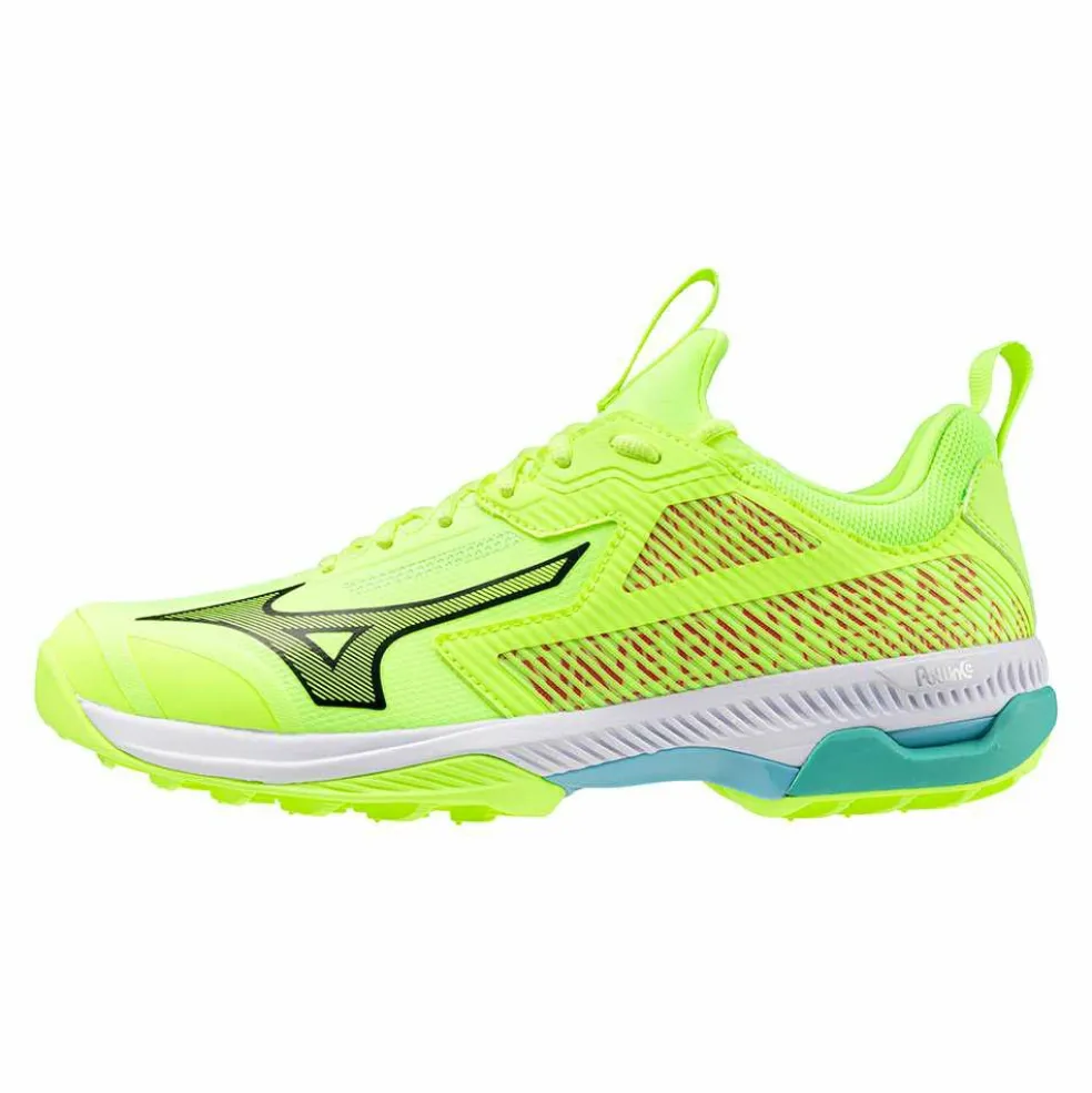 Mizuno Wave Panthera 2 hockeyschoenen mizuno neo lime black splish splash