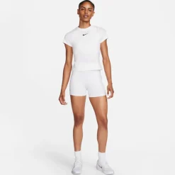 Nike Court Advantage tennisshirt dames white