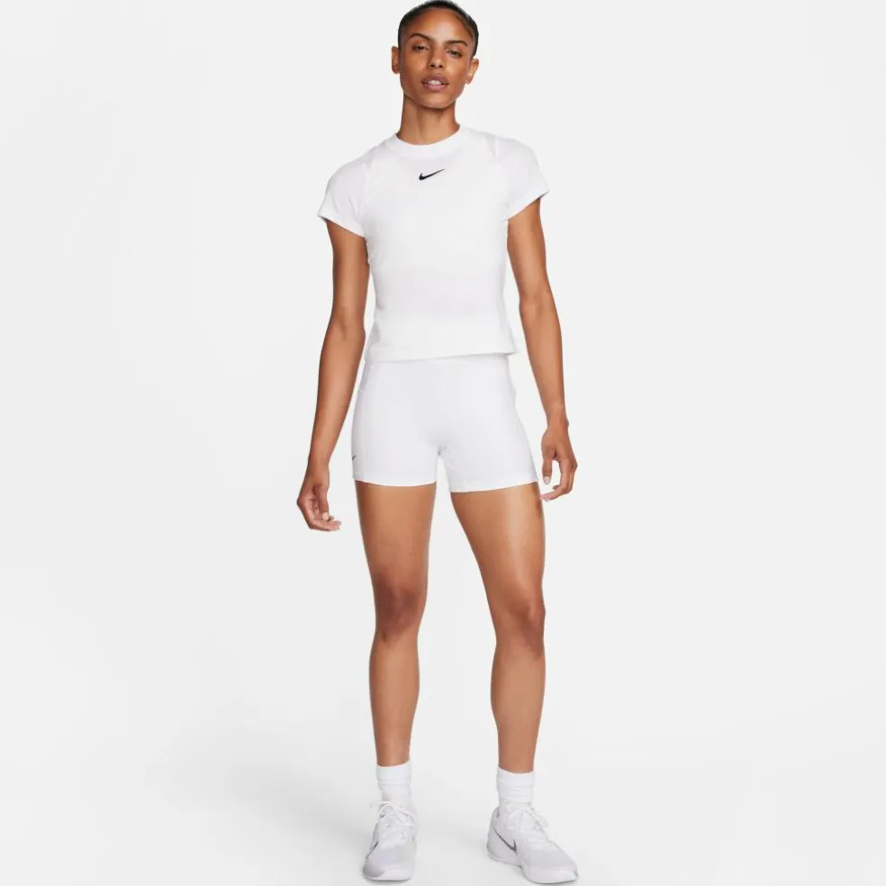 Nike Court Advantage tennisshirt dames white