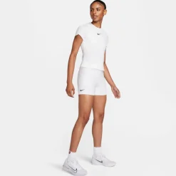 Nike Court Advantage tennisshort dames white