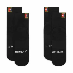 Nike Court Multiplier Max tennissokken heren 2-pack black